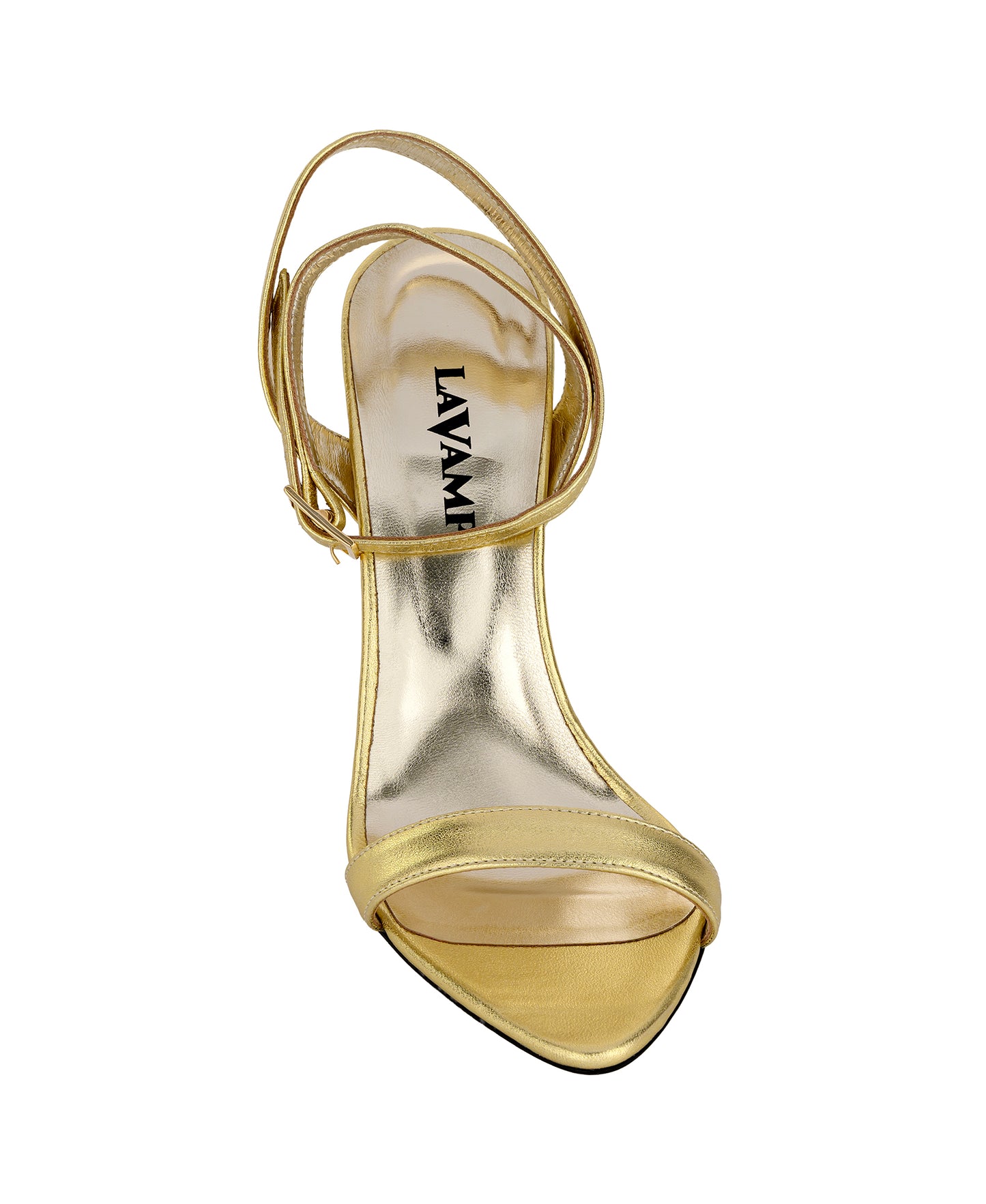 Golden star open-toe sandals