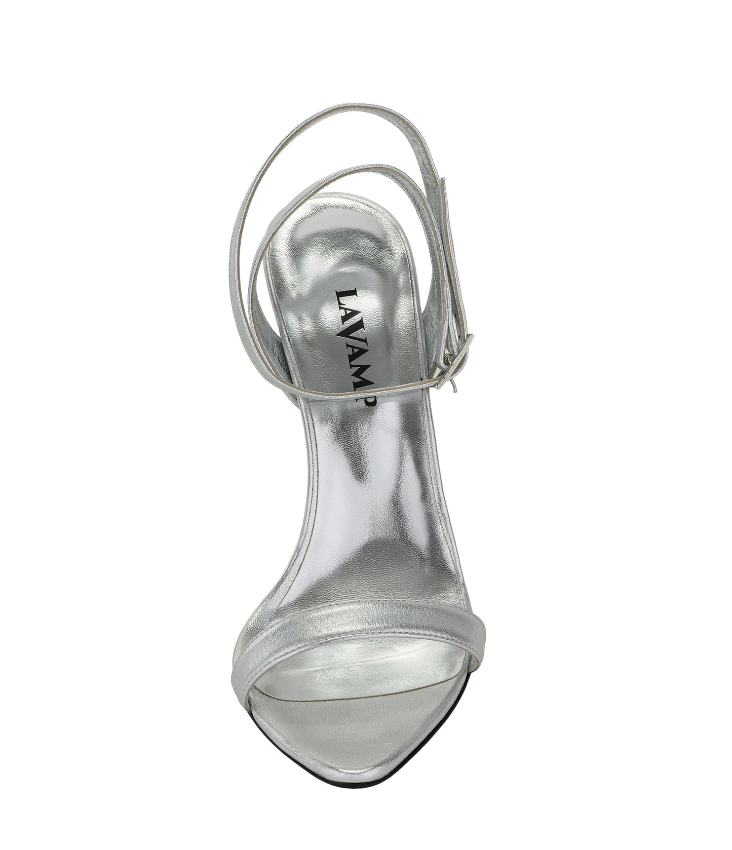 Silver star open-toe sandals